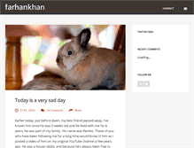 Tablet Screenshot of farhankhan.com